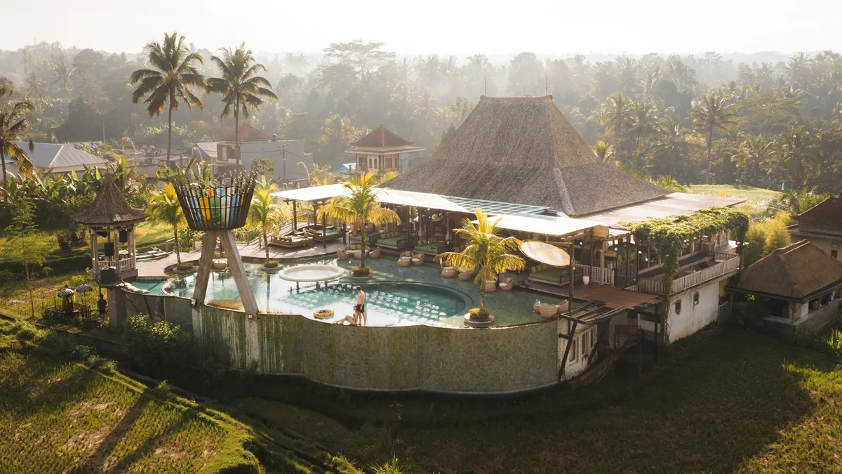 Cretya Sunset — top things to do, tours and activities in Cretya Sunset, located in Payangan, Bali, just 15 minutes from Ubud, is a luxurious day club and restaurant by Alas Harum. Set against lush rice fields and majestic mountains, it offers a vibrant atmosphere with stunning sunset views. Relax by the infinity pool or warm jacuzzi, or unwind on cozy sunbeds.