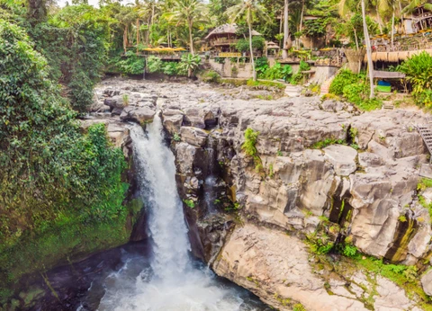 Ubud Village Culture: Barong Dance, Tegenungan Waterfall, Monkey Forest & Art Market
