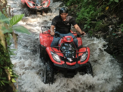 Ubud ATV Quad Bike with 800m River Track and Meal