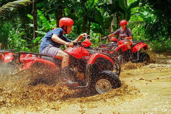 ATV Quad Bike with Long River Track Ubud Bali