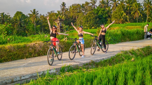 E Bike at Alasan Adventure Bali