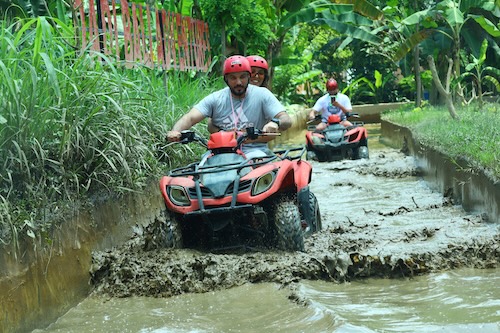 ATV Quad Bike and White Water Rafting in Ubud Bali